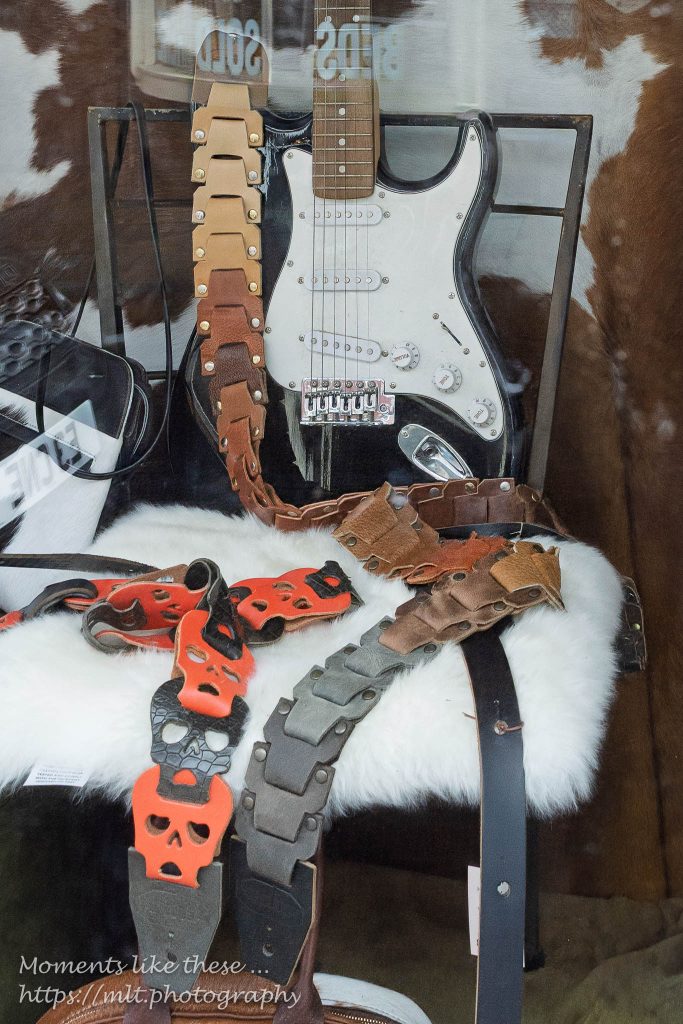 Guitar and straps