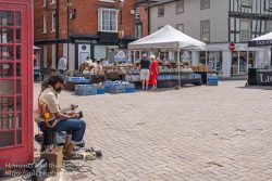 Between songs, Ludlow Market